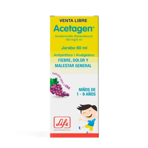 ACETAGEN 160MG 5ML JARABE