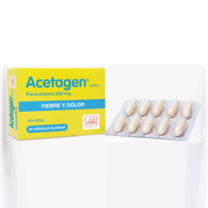 ACETAGEN 500MG SOFT GEL