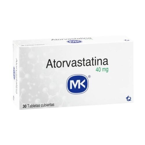 ATORVASTATINA 40MG TABLETA