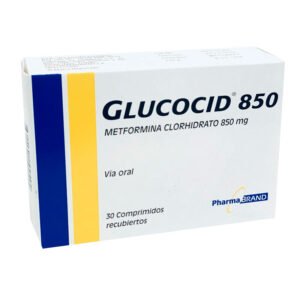 GLUCOCID 850 MG TABLETAS