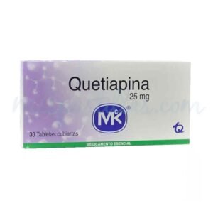 QUETIAPINA 25MG TABLETA