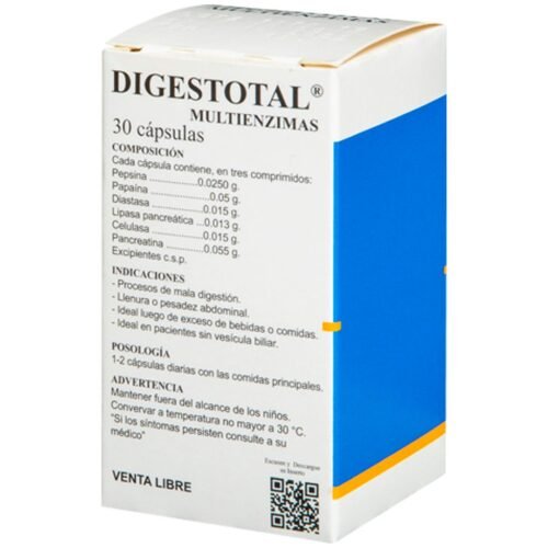 DIGESTOTAL MULTIENZIMAS CAPSULA