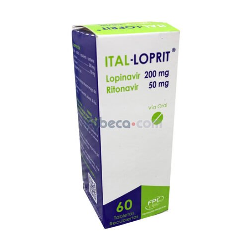 ITAL-LOPRIT 200MG 50MG TAB RECUBI
