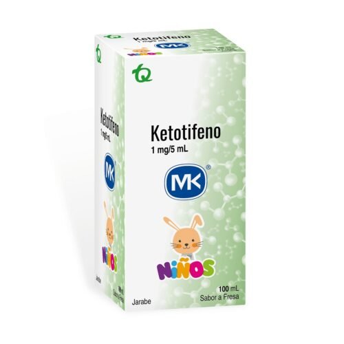 KETOTIFENO 1 MG 5 M JARABE
