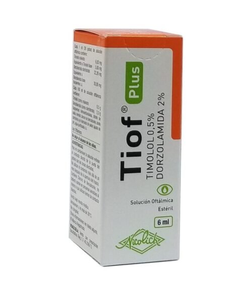 TIOF PLUS 0.5% 2% GOTAS OFTALMICAS