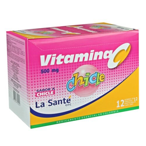 VITAMINA C 500MG CHICLE