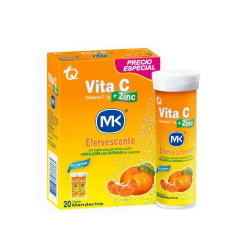 VITAMINA C ZINC TABLETA EFERVES
