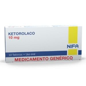 KETOROLACO 20MG TABLETA