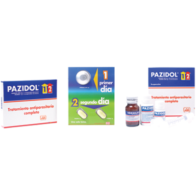 PAZIDOL 1-2 COMPRIMIDO