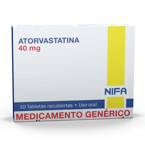 ATORVASTATINA 40 MG TABLETA