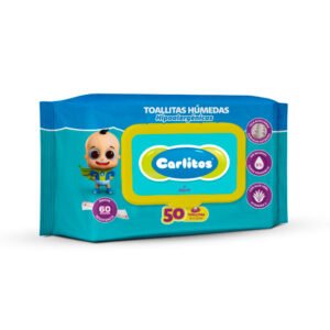 TOALLAS HUMEDAS PREMIUM VERDE x50