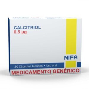 CALCITRIOL 0.5 MG CAP BLANDA