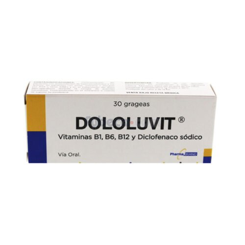 DOLOLUVIT 50 MG GRAGEAS