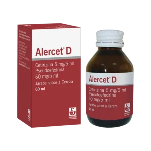 ALERCET D 5 60 MG JARABE