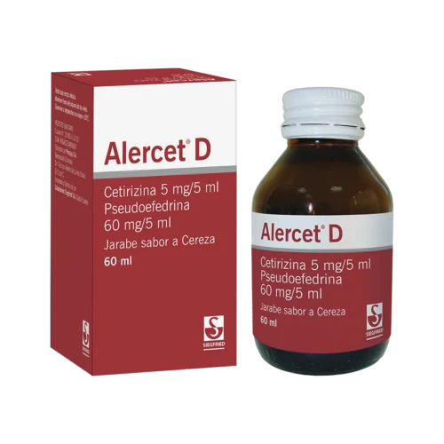 ALERCET D 5 60 MG JARABE