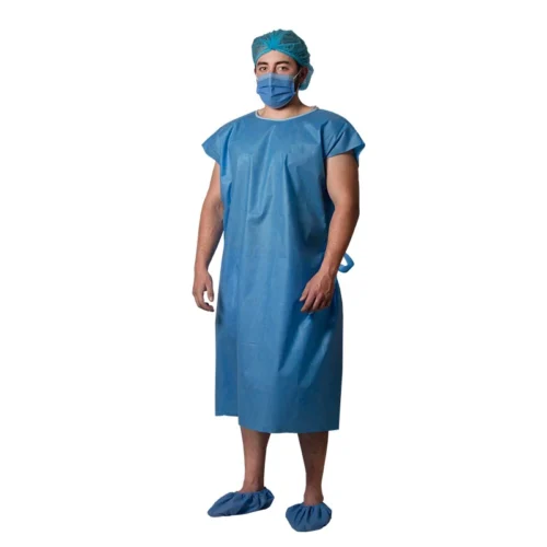 BATA PACIENTE NO ESTERIL ADULTO TALLA M