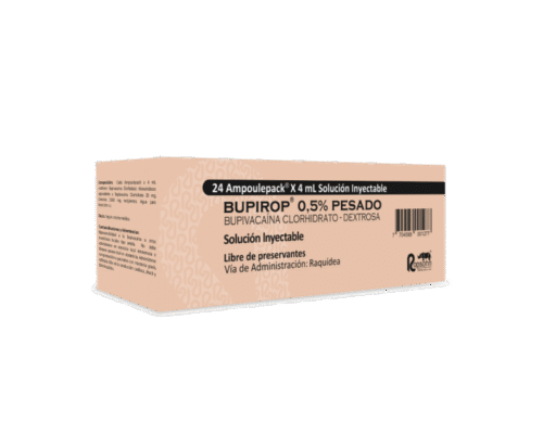 BUPIROP 0.5% SIN EPINEFRINA 20ML
