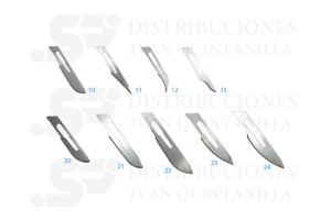 HOJAS DE BISTURI  No.10/11/12/15/20/21/22/23/24