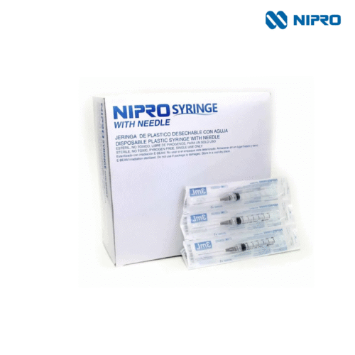 JERING. 3cc AGUJA No.22 X 1 1/2