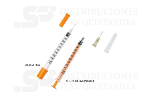 JERING. 1cc INSULINA AGUJA FIJA No. 29-30 X 1/2