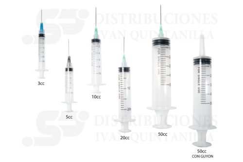 JERINGA 10cc AGUJA No. 21 X 1 1/2 / 1 1/4