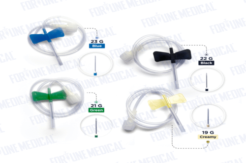 AGUJA PERICRANEAL No.21/22/23
