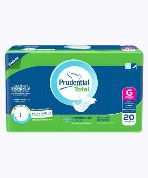 PAÑAL PRUDENTIAL TOTAL INCONTINENCIA SEVERA GRANDE