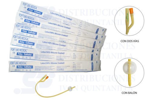 SONDA FOLEY 2 VIAS No. 8 /10/12 /14 /16 /18 /20 /22