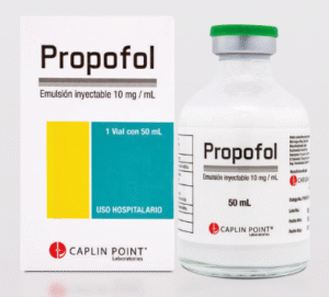 PROPOFOL 10MG ML EMULSION INY