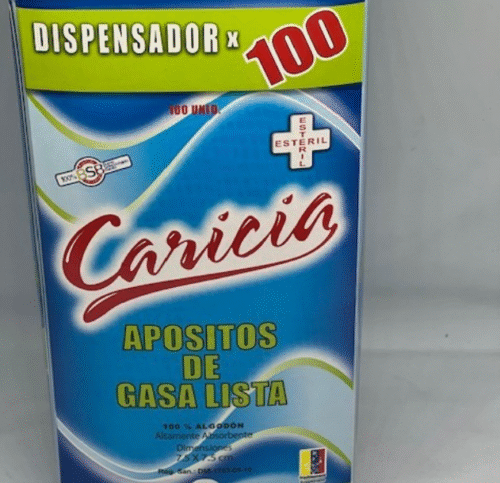 GASA QUIRURGICA 7.5CM X 7.5 CM x100