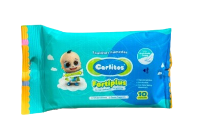 TOALLAS HUMEDAS PREMIUM VERDE x10