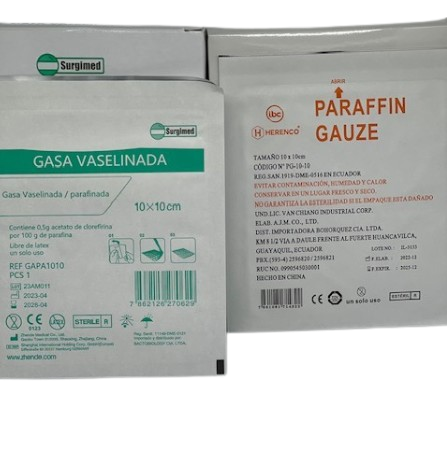 GASA ESTERIL 10CM x 10CM