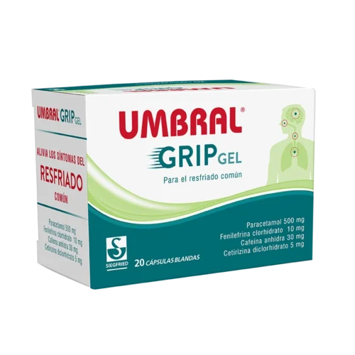 UMBRAL GRIPPEGEL 500 10 MG CAP. BLANDA