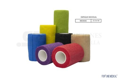 VENDA ELASTICO AUTOADHESICA 4" x 4.5" (10CM x 4.5M) PIEL