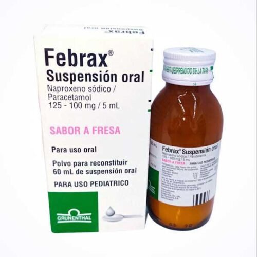 FEBRAX 125 MG 100MG 5 ML SUSPENS.