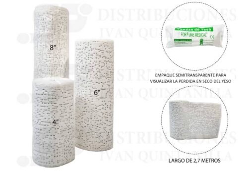 VENDA YESO 8" x 3 YARDAS