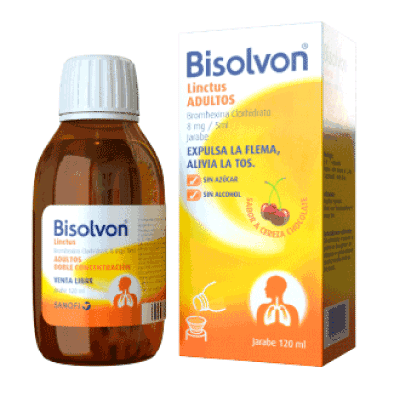 BISOLVON LINCTUS 8 MG. JARABE ADULTO