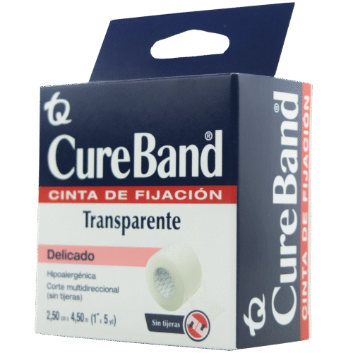 ESPARAD.TRANSPARENTE TRANSPORE 1" x 5 YARDAS