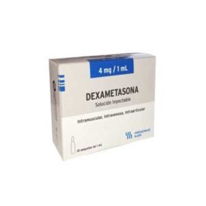 DEXAMETASONA 4 MG / 1 ML