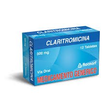CLARITROMICINA 500MG TAB