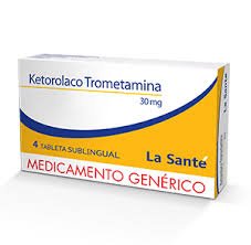 KETOROLACO 30MG TAB SUBLINGUAL