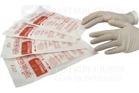 GUANTE QUIRURGICO No. 6 - 6½ - 7 - 7½ - 8 POCO POLVO