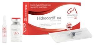 HIDROCORTIF 100MG AMPOLLA