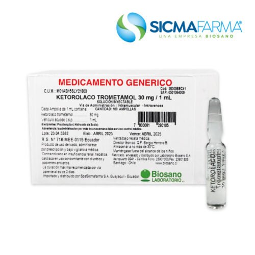 KETOROLACO 30 MG