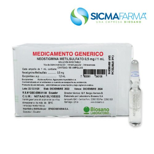 NEOSTIGMINA 0.5MG/1 ML