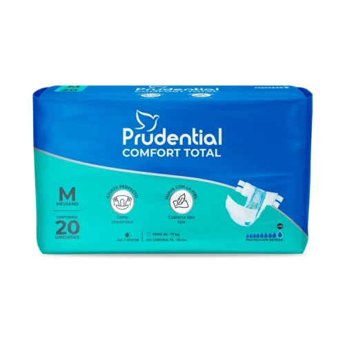 PAÑAL PRUDENTIAL COMFORT INCONTINENCIA MODERADA GRANDE