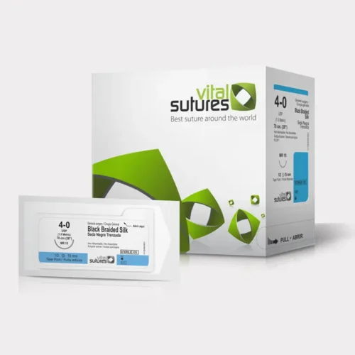 SEDA NEGRA TRENZADA No 0 - 1 - 2 - 2/0 - 3/0 - 4/0 - 5/0 - 6/0